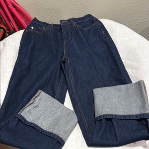 Kate Spade Indigo Denim Jean Crop Pants new never worn
